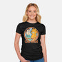 Simon & Garfield-Womens-Fitted-Tee-SeamusAran