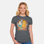Simon & Garfield-Womens-Fitted-Tee-SeamusAran