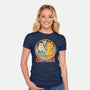 Simon & Garfield-Womens-Fitted-Tee-SeamusAran