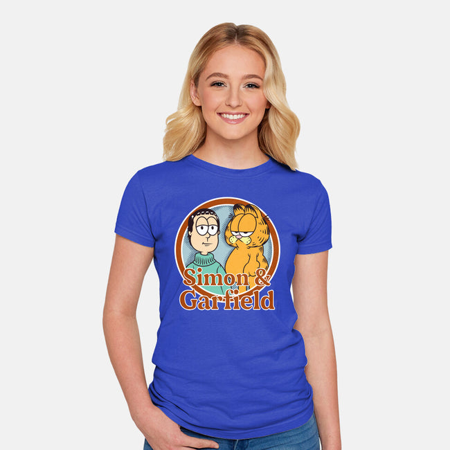 Simon & Garfield-Womens-Fitted-Tee-SeamusAran