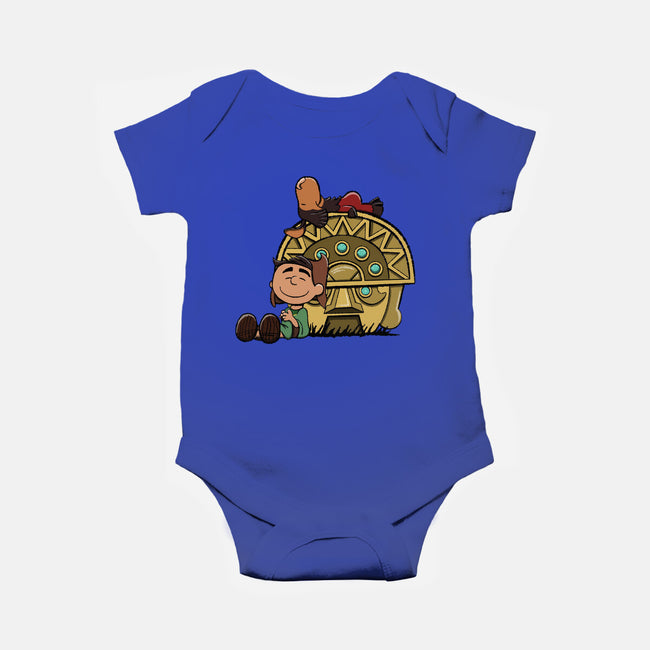 Boom Baby-Baby-Basic-Onesie-DrawnByBryan