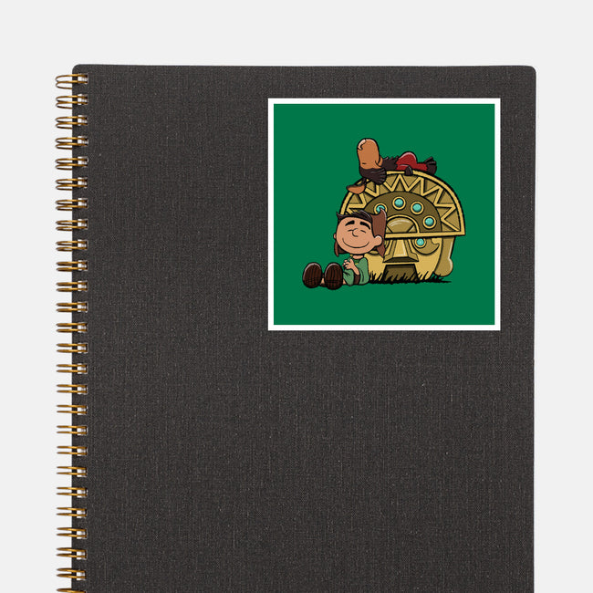 Boom Baby-None-Glossy-Sticker-DrawnByBryan