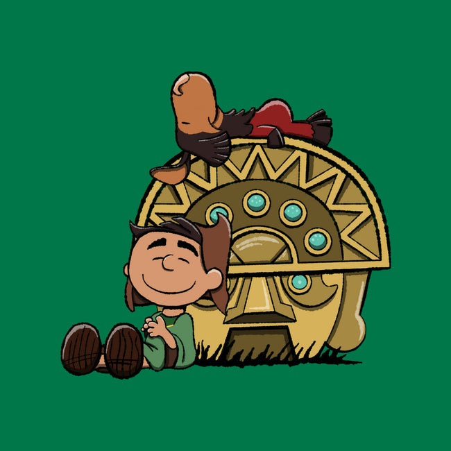 Boom Baby-Womens-Fitted-Tee-DrawnByBryan