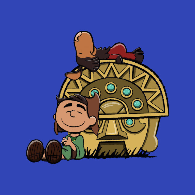 Boom Baby-Womens-Fitted-Tee-DrawnByBryan