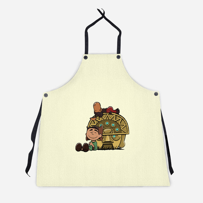 Boom Baby-Unisex-Kitchen-Apron-DrawnByBryan