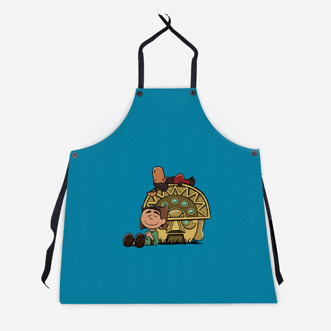 Boom Baby-Unisex-Kitchen-Apron-DrawnByBryan