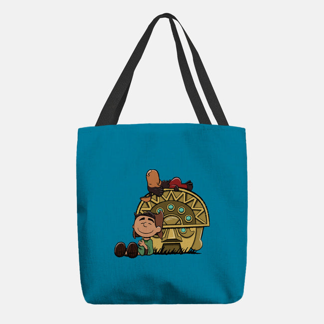 Boom Baby-None-Basic Tote-Bag-DrawnByBryan
