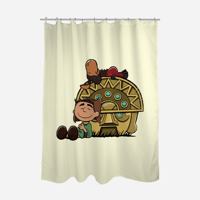 Boom Baby-None-Polyester-Shower Curtain-DrawnByBryan