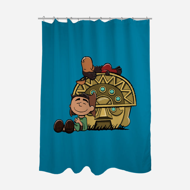 Boom Baby-None-Polyester-Shower Curtain-DrawnByBryan