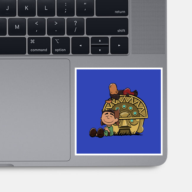 Boom Baby-None-Glossy-Sticker-DrawnByBryan