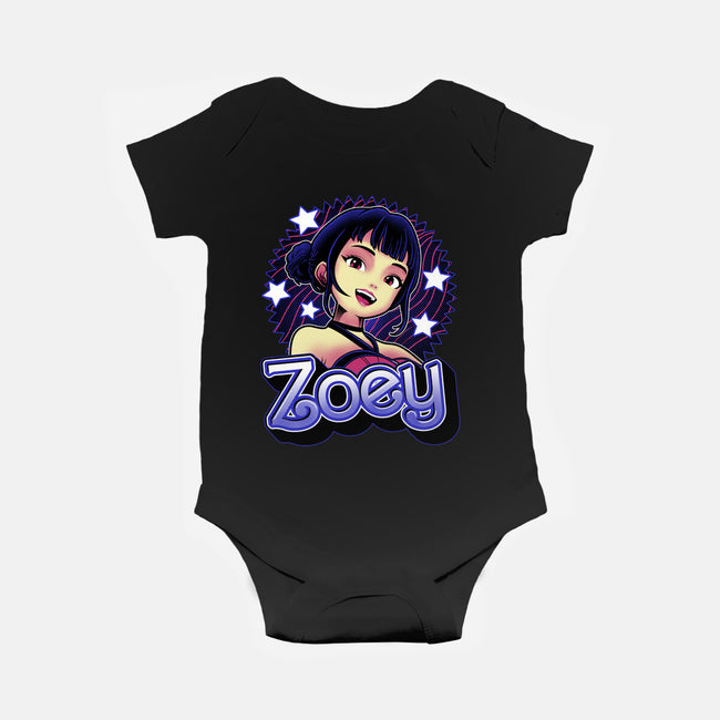Demon Huntress Zoey-Baby-Basic-Onesie-Astrobot Invention