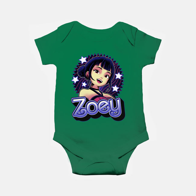 Demon Huntress Zoey-Baby-Basic-Onesie-Astrobot Invention