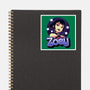 Demon Huntress Zoey-None-Glossy-Sticker-Astrobot Invention
