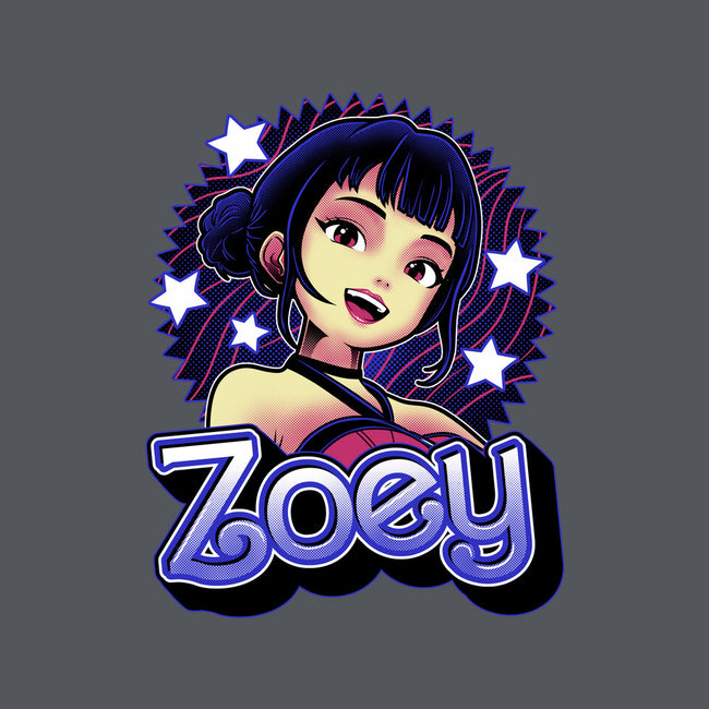 Demon Huntress Zoey-Womens-Fitted-Tee-Astrobot Invention