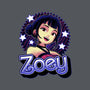 Demon Huntress Zoey-Womens-V-Neck-Tee-Astrobot Invention