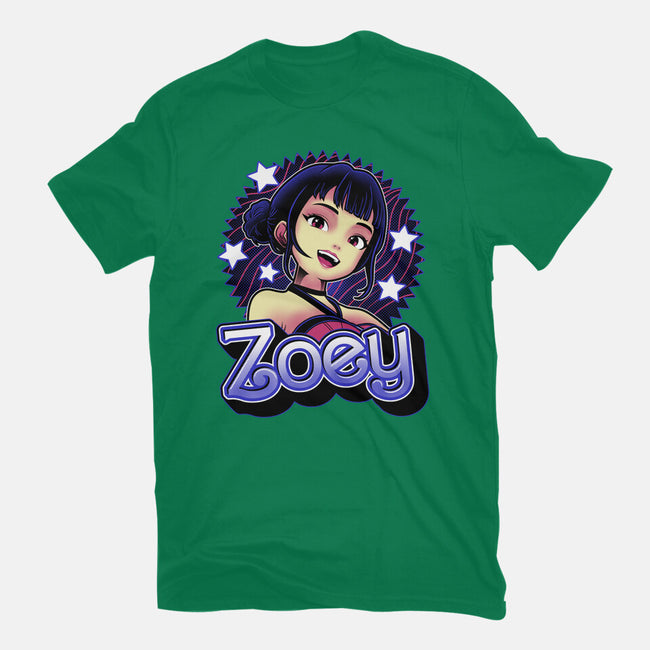 Demon Huntress Zoey-Mens-Premium-Tee-Astrobot Invention