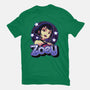 Demon Huntress Zoey-Womens-Fitted-Tee-Astrobot Invention