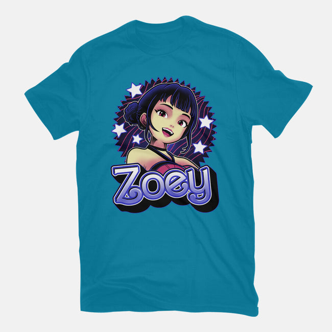 Demon Huntress Zoey-Mens-Premium-Tee-Astrobot Invention