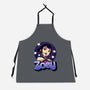 Demon Huntress Zoey-Unisex-Kitchen-Apron-Astrobot Invention