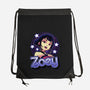 Demon Huntress Zoey-None-Drawstring-Bag-Astrobot Invention