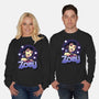 Demon Huntress Zoey-Unisex-Crew Neck-Sweatshirt-Astrobot Invention