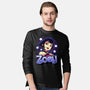 Demon Huntress Zoey-Mens-Long Sleeved-Tee-Astrobot Invention