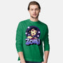 Demon Huntress Zoey-Mens-Long Sleeved-Tee-Astrobot Invention