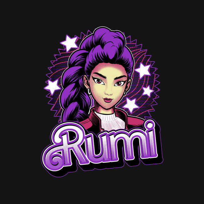 Demon Huntress Rumi-Womens-Fitted-Tee-Astrobot Invention