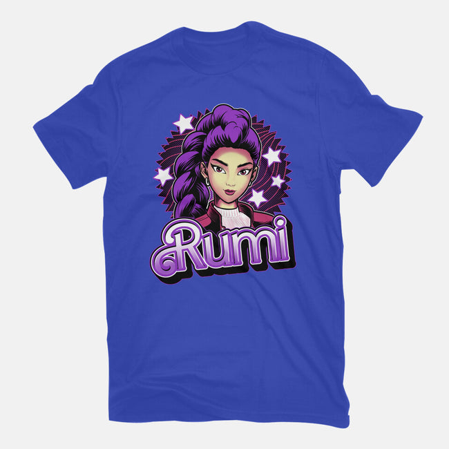 Demon Huntress Rumi-Womens-Fitted-Tee-Astrobot Invention