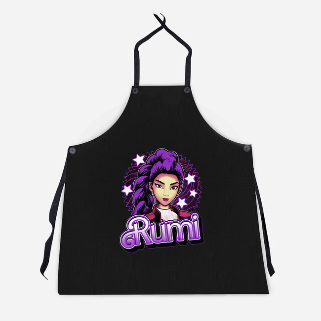 Demon Huntress Rumi-Unisex-Kitchen-Apron-Astrobot Invention