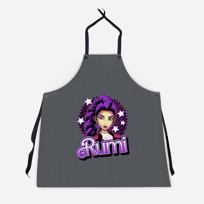 Demon Huntress Rumi-Unisex-Kitchen-Apron-Astrobot Invention