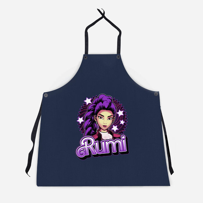 Demon Huntress Rumi-Unisex-Kitchen-Apron-Astrobot Invention