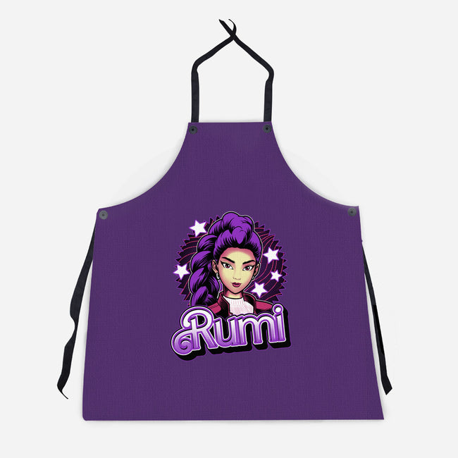 Demon Huntress Rumi-Unisex-Kitchen-Apron-Astrobot Invention