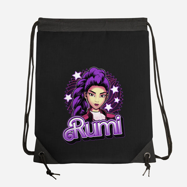 Demon Huntress Rumi-None-Drawstring-Bag-Astrobot Invention