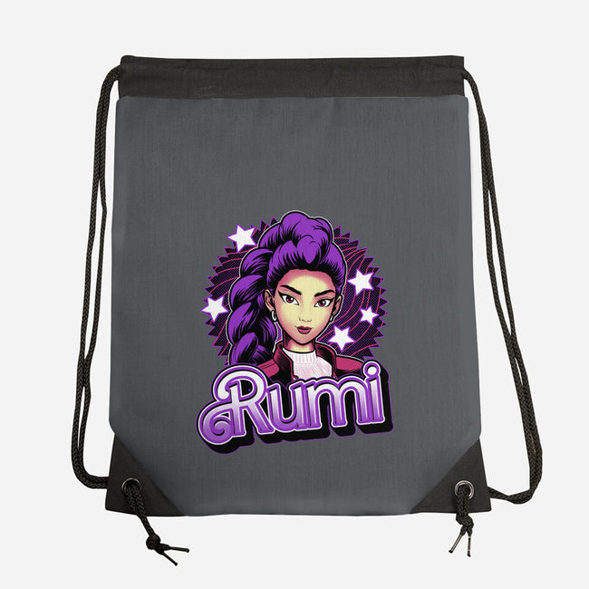 Demon Huntress Rumi-None-Drawstring-Bag-Astrobot Invention
