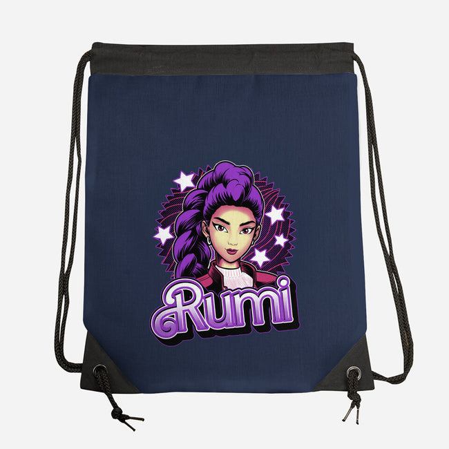 Demon Huntress Rumi-None-Drawstring-Bag-Astrobot Invention