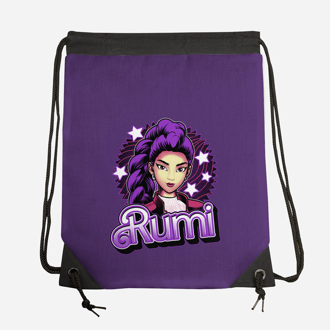 Demon Huntress Rumi-None-Drawstring-Bag-Astrobot Invention
