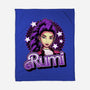 Demon Huntress Rumi-None-Fleece-Blanket-Astrobot Invention