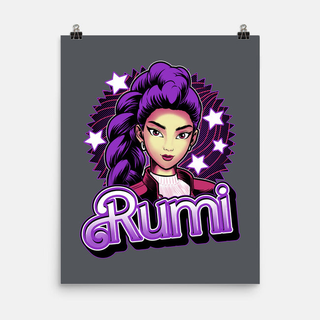Demon Huntress Rumi-None-Matte-Poster-Astrobot Invention