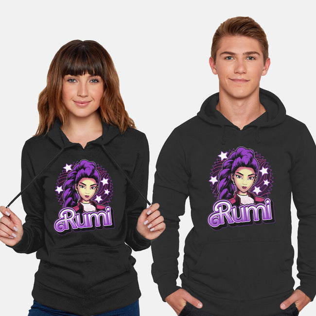 Demon Huntress Rumi-Unisex-Pullover-Sweatshirt-Astrobot Invention