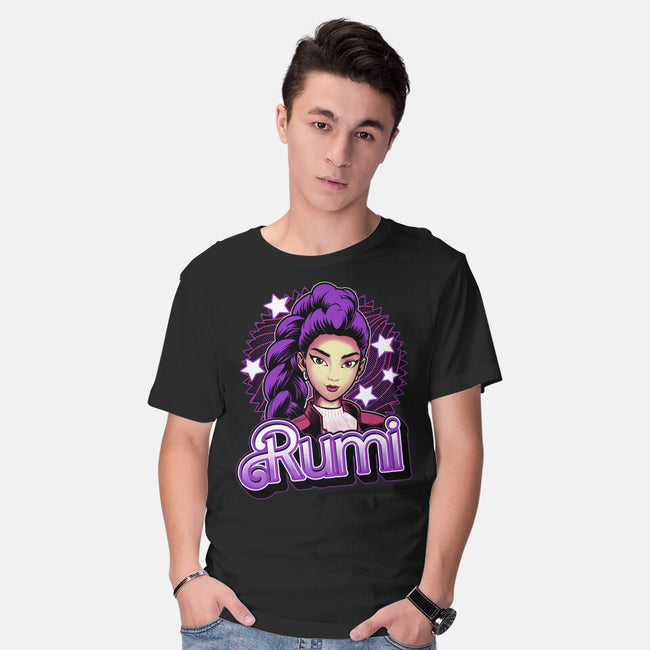 Demon Huntress Rumi-Mens-Basic-Tee-Astrobot Invention