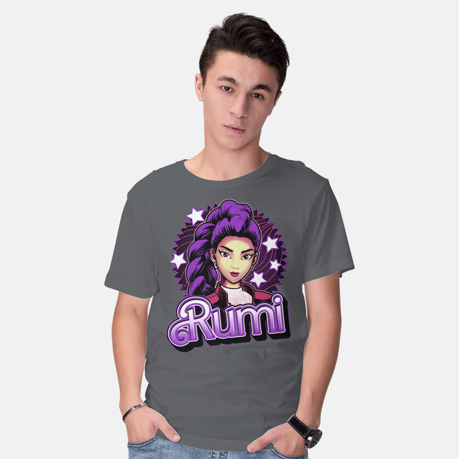 Demon Huntress Rumi-Mens-Basic-Tee-Astrobot Invention