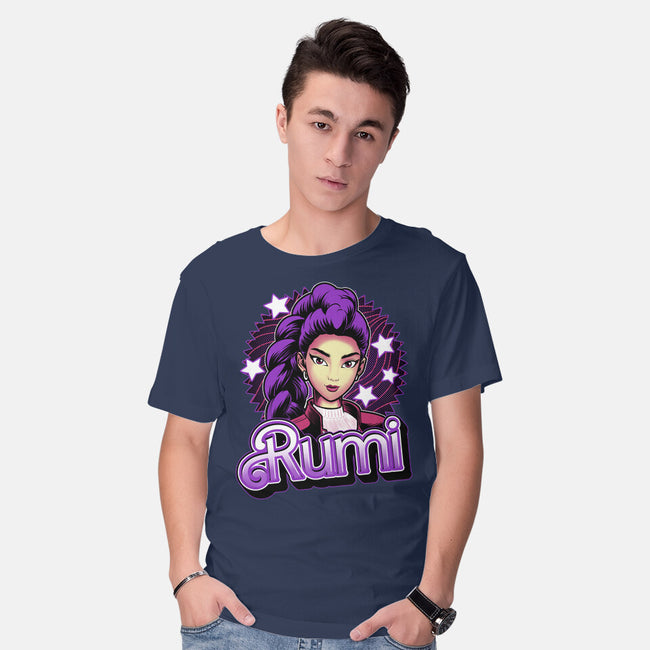 Demon Huntress Rumi-Mens-Basic-Tee-Astrobot Invention