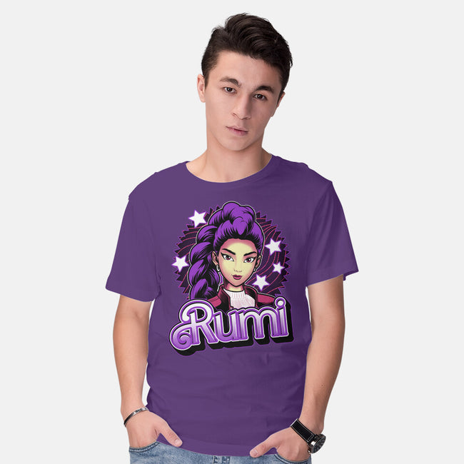 Demon Huntress Rumi-Mens-Basic-Tee-Astrobot Invention