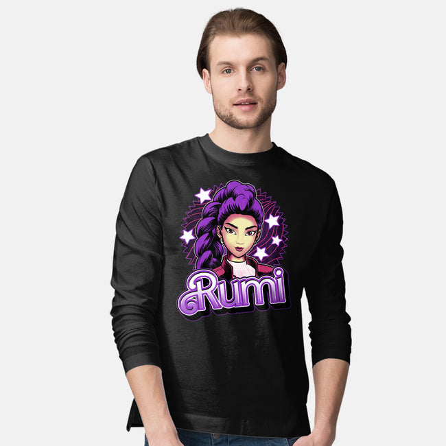 Demon Huntress Rumi-Mens-Long Sleeved-Tee-Astrobot Invention