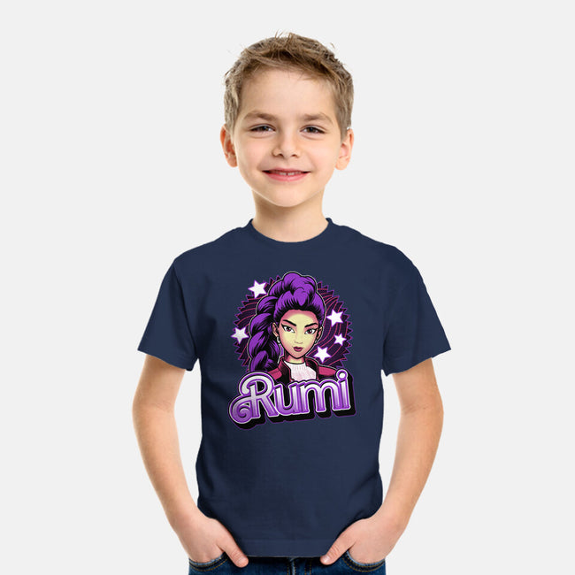 Demon Huntress Rumi-Youth-Basic-Tee-Astrobot Invention
