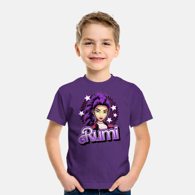 Demon Huntress Rumi-Youth-Basic-Tee-Astrobot Invention