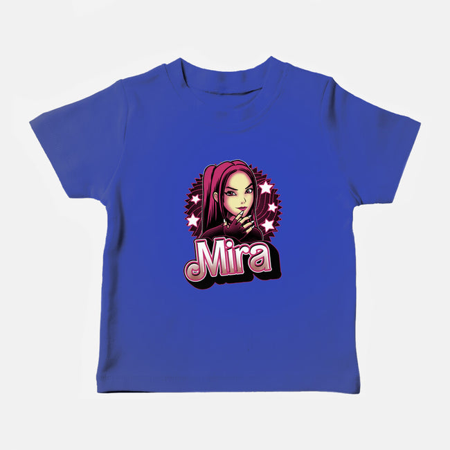 Demon Huntress Mira-Baby-Basic-Tee-Astrobot Invention