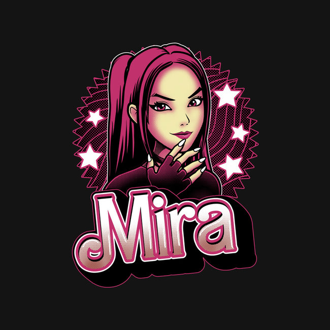 Demon Huntress Mira-Womens-Fitted-Tee-Astrobot Invention