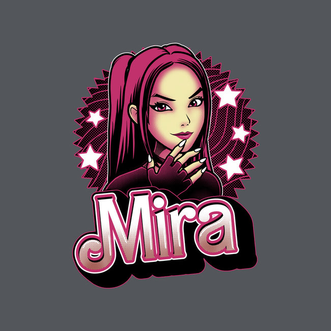 Demon Huntress Mira-Womens-Fitted-Tee-Astrobot Invention